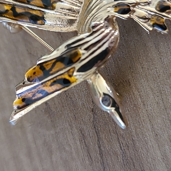 Brooches peekock on thé fly - Picture 2 of 4